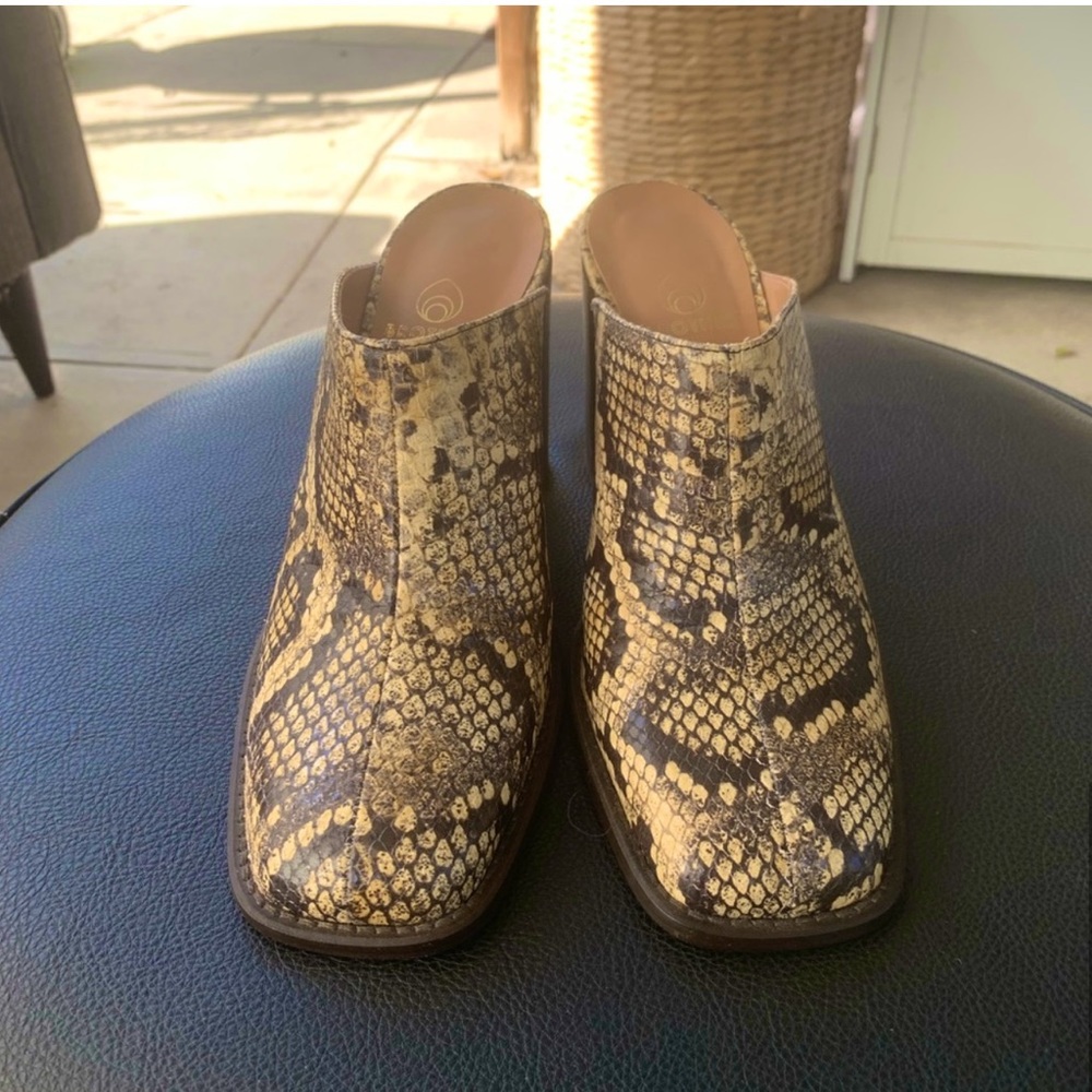 Brother Vellies Lauryn Mule in Dandelion